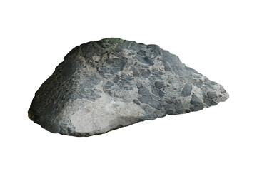 Fototapeta premium Rock isolated transparency background.