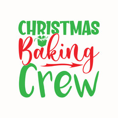 Fototapeta premium Christmas baking Crew 2