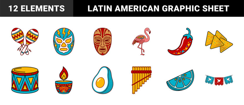 Mexican Folk Art Cultural Asset Grid