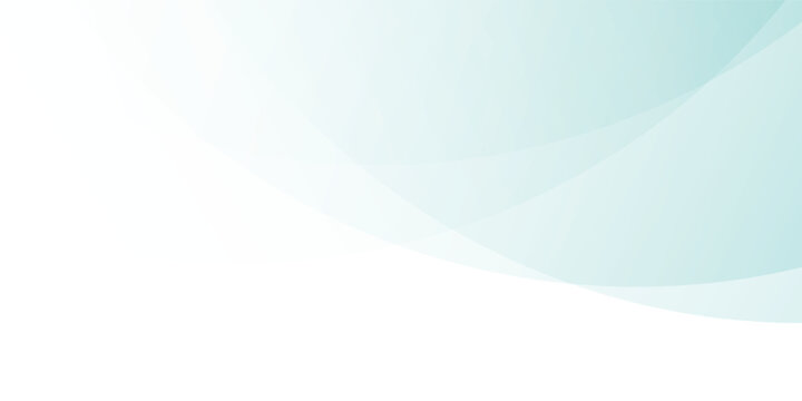 Abstract Light Blue and White Gradient Background.