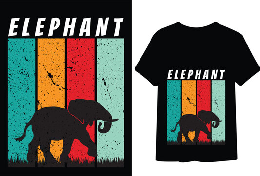 t shirt with elephant