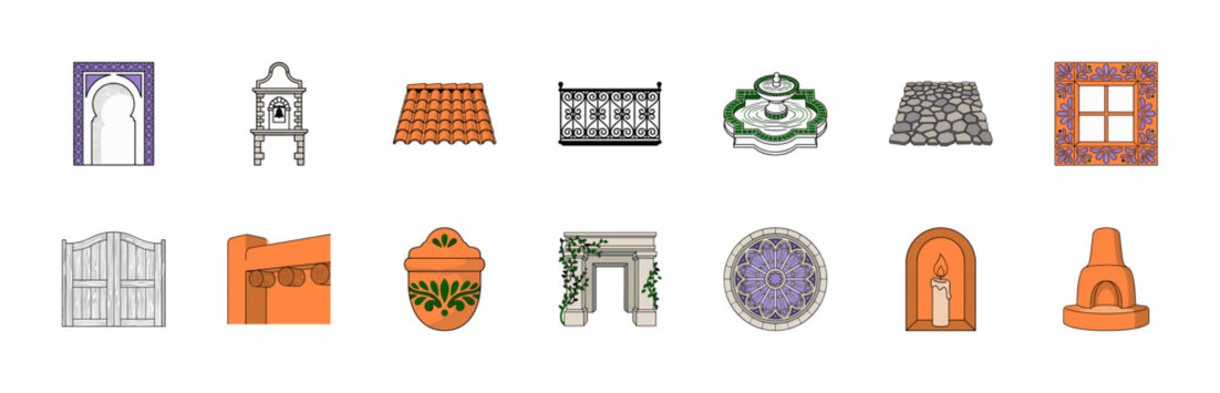 Mexican Colonial Architecture Assets