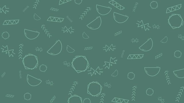 Seamless Christmas pattern with festive balls in chalk doodle vector style for decorative wallpaper and design elements