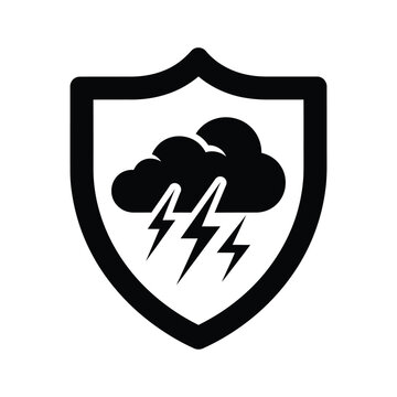 Shield Protection Storm Symbol Commercial
