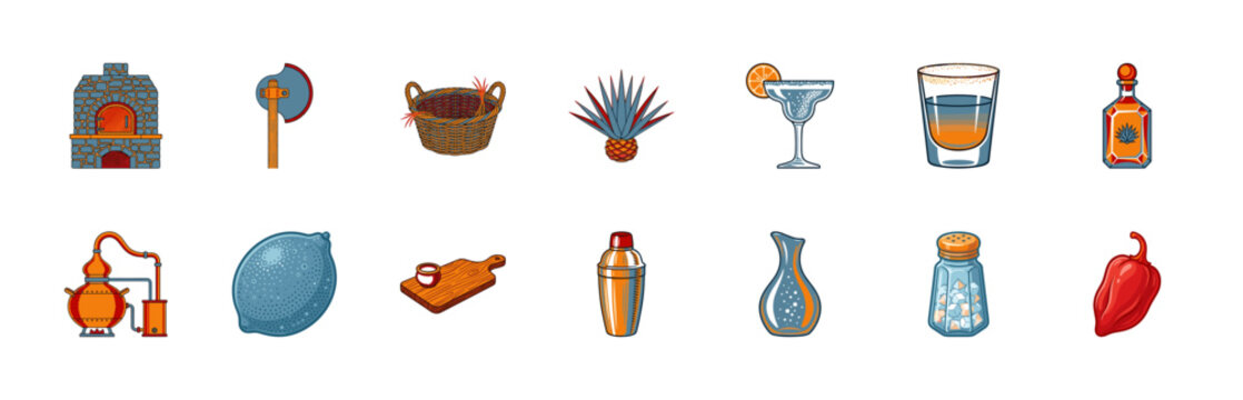 Mexican Agave Spirit Barware Kit