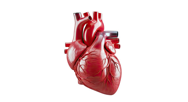 3D Render of a Human Heart