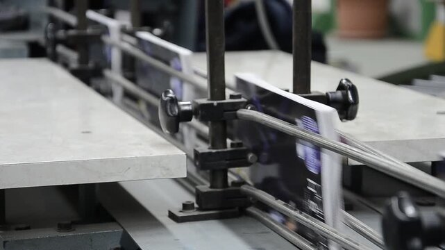 Smart CNC machine and automated robotic arm in modern industrial production line with digital control.