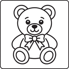 Fototapeta premium Merry Christmas - Holiday Coloring Fun