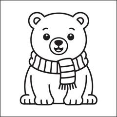 Obraz premium Merry Christmas - Holiday Coloring Fun