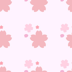 Obraz premium flower seamless pattern