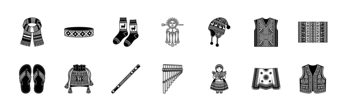 Andean Cultural Apparel and Textile Elements