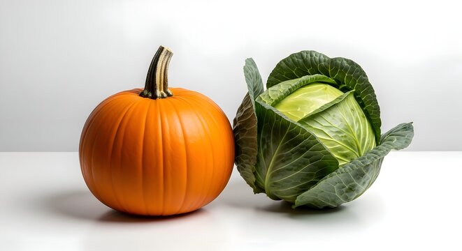 pumpkin and vegetables