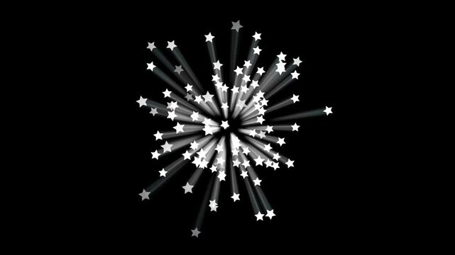 White Cartoon Hearts & Glitter FX Magic Sparkle Trail Transition, 2D Cartoon Heart Burst & Anime Style Explosion. Hand Drawn Kinetic Heart Overlay. Glowing Fairy Lines. 4K.