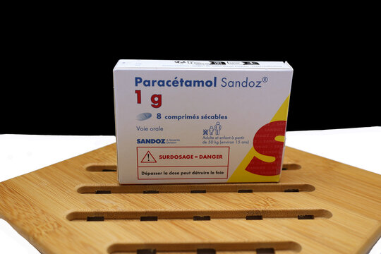 Boite de parac&eacute;tamol 1 g de Sandoz