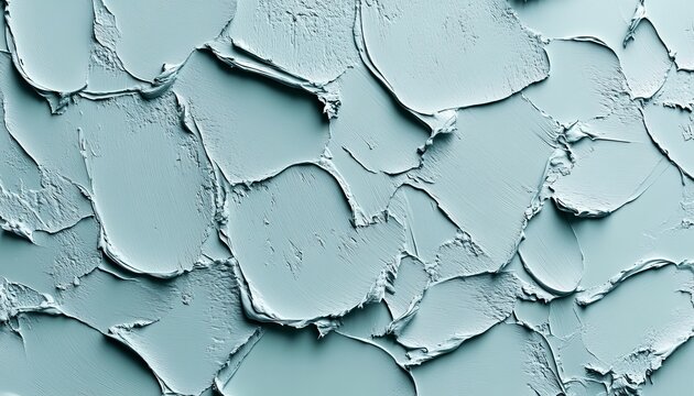 Sage Green Plasterwork with Artistic Patterns, Textured Muted Shade, Decorative Backdrop Design