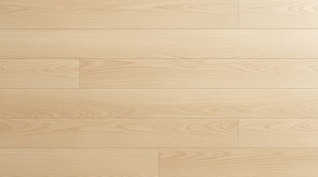 Light oak wood flooring planks forming a textured surface background pattern