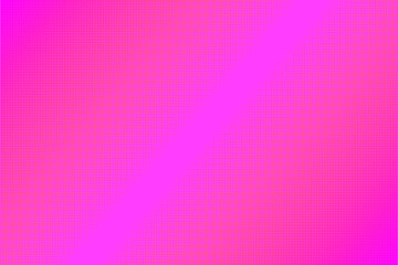 Fototapeta premium Vibrant Pink Y2K Aesthetic Halftone Gradient Background for Retro Digital Design