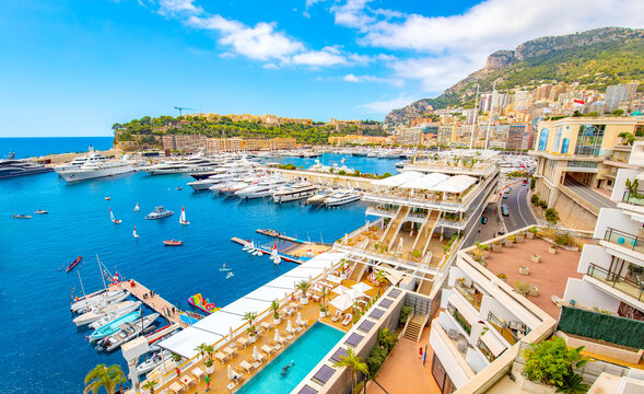 Port Hercules in Monaco city centre