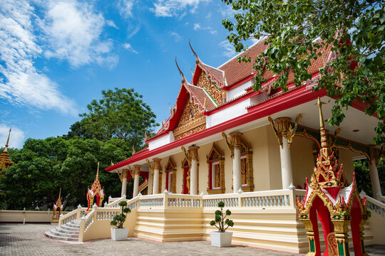 THAILAND PHUKET ISLAND KATA TOWN WAT KITTISANGKARAM