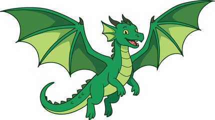 Fototapeta premium Flying Dragon