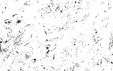 Fototapeta premium Distressed grungy overlay texture. Abstract mild textured effect. Black isolated on white