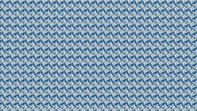 blue and white houndstooth pattern fabric texture
