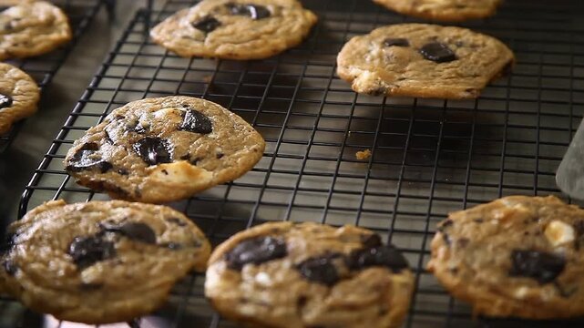 Freshly Baked Chocolate Chip Cookies