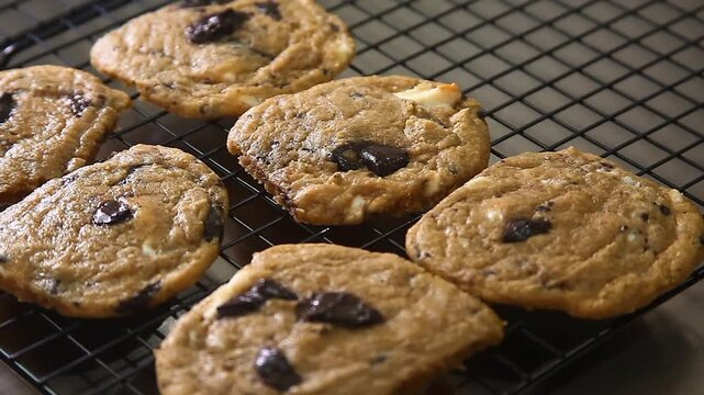 Freshly Baked Chocolate Chip Cookies