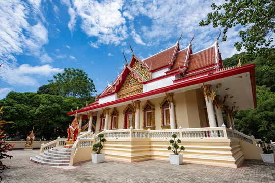 THAILAND PHUKET ISLAND KATA TOWN WAT KITTISANGKARAM