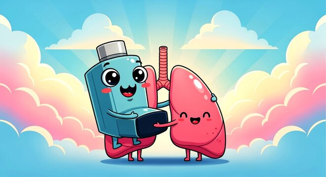 Cartoon Character Using Inhaler Inhaler Cartoon Images – Browse 2,730 Stock Photos, Vectors, and Video ...