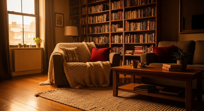 living room with fireplace interior, room, sofa, home, furniture, living, design, couch, wall,