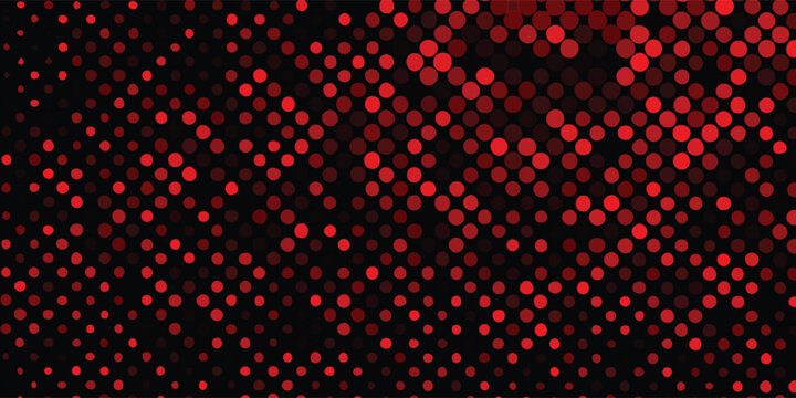 red disco party pattern. Iridescent sequin mosaic texture background. Abstract shining halftone wallpaper. template, vector desgn