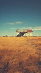 Fototapeta premium Vintage house architecture outdoors building.
