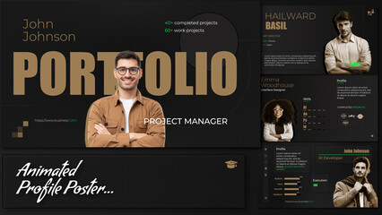 Poster Person Profile Titles