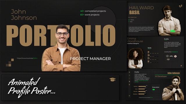 Poster Person Profile Titles
