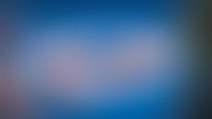 Obraz premium Abstract grainy blue gradient blur background