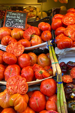 The Atarazanas Central Market is a vibrant and historic marketplace known for its fresh local produce, seafood, and lively atmosphere in Malaga, Spain