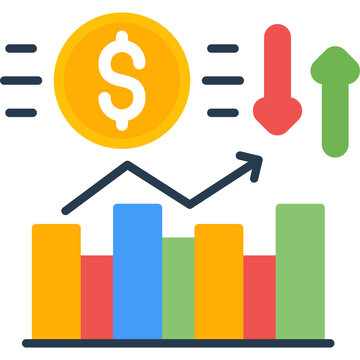 Amortization Icon Vector Element