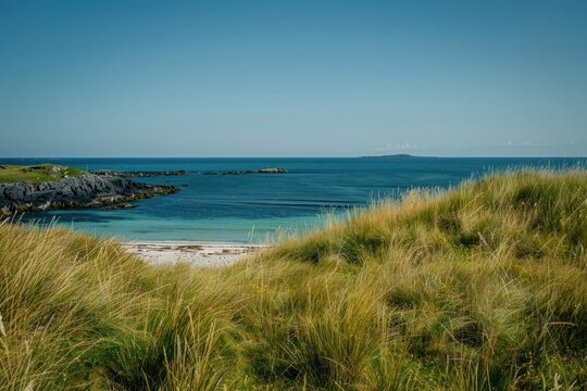 Tiree in the Inner Hebrides landscape shoreline outdoors.