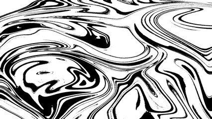 Liquid paint abstract background. Black and white  wall paint.  © Sharmin