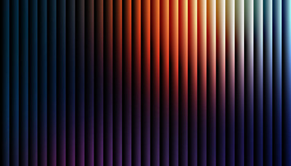 Obraz premium Multicolor Ribbed Glass Effect Background