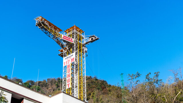 Himalayan Bungy offers highest Bungee jumping enthusiasts in Rishikesh, Uttarakhand, India