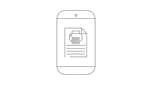 Mobile Printing Concept - Streamlining Documents on the Go.