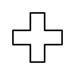 Obraz premium Minimal geometric icon. Simple abstract shape for design, UI, and branding.