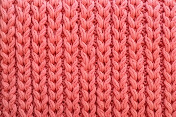 Fototapeta premium Knit salmon texture clothing knitwear.