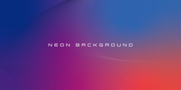 Abstract Neon backgrounds suitable for social media backgrounds and banners or cover images