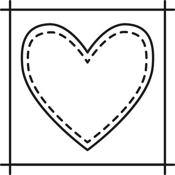 Diagram of a simplified electric motor showing magnetic field lines and rotor