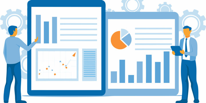 Data analysis and visualization on mobile devices and tablets