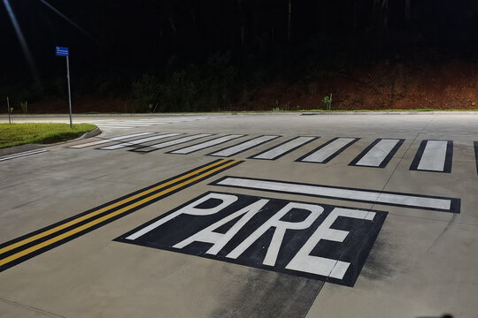 No Parking Sign On The Road