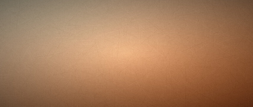 Digital website banner background featuring noisy distressed metal in beige, brown, and orange with worm texture